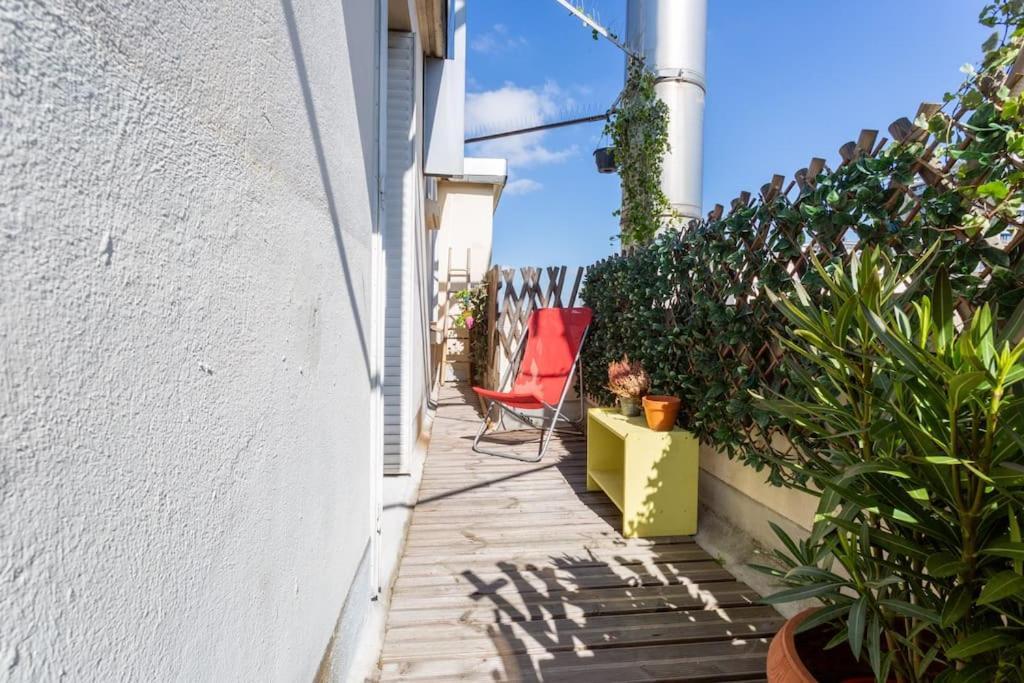 Gaspar - 2 Pieces Au Dernier Etage Avec Balcon Boulogne-Billancourt Exterior foto